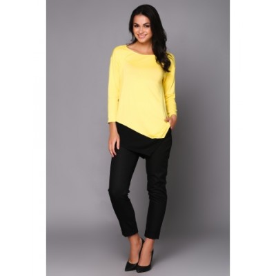 JUMPER YELLOW WITH BLACK GUSSETS 